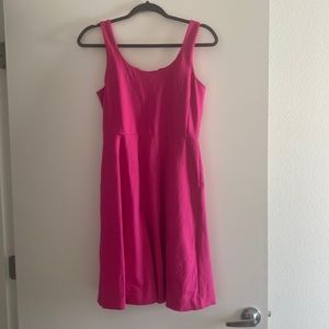 Pink j crew dress